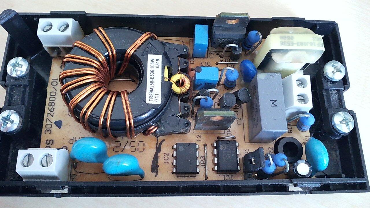 picture of opened power supply